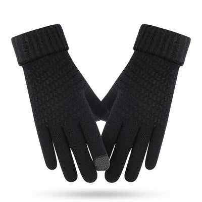 Women's Winter Touchscreen Gloves Warm Fleece Lined Knit Gloves