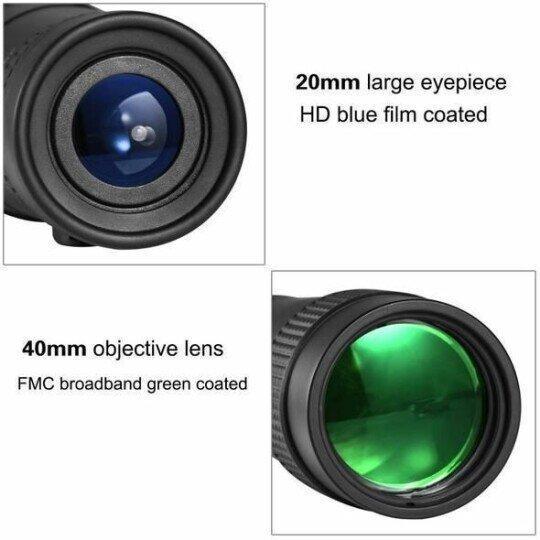 2022 4K 10-300X40mm Super Telephoto Zoom Monocular Telescope