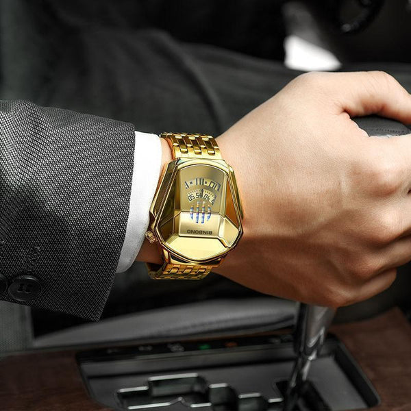 Diamond Style Quartz Watch For Men & Women【Buy Two Free Shipping】