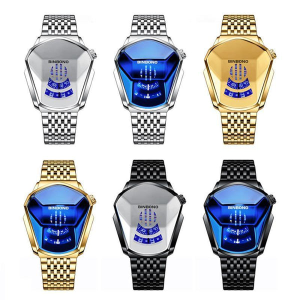 Diamond Style Quartz Watch For Men & Women【Buy Two Free Shipping】