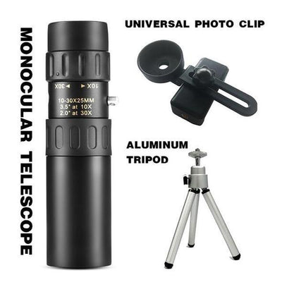2022 4K 10-300X40mm Super Telephoto Zoom Monocular Telescope