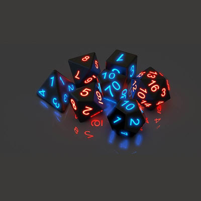 Awesome Board Game Glowing Dice - 7 PCS