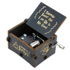 Harry Potter Hand Cranked Music Box & Magic Wand