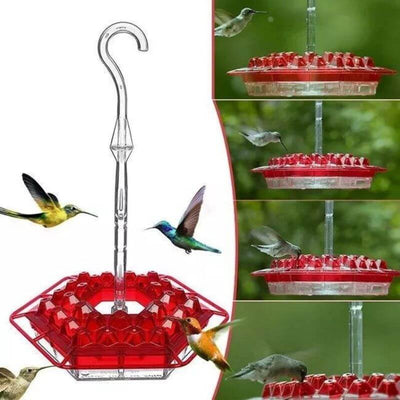 Mary's Hummingbird Feeder With Perch and Built-in Ant Moat