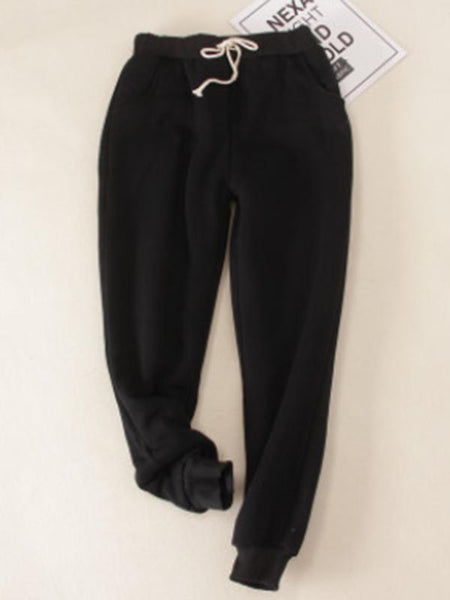 New Warm Solid Cotton Pants (9 COLORS & S-5XL)