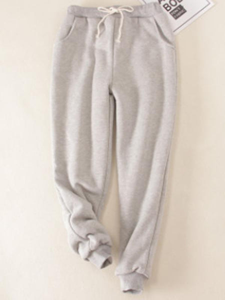 New Warm Solid Cotton Pants (9 COLORS & S-5XL)