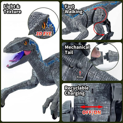 (50% OFF-Sale)Gifts For Children🎁Remote Control Dinosaur💥Buy 2 Free Shipping