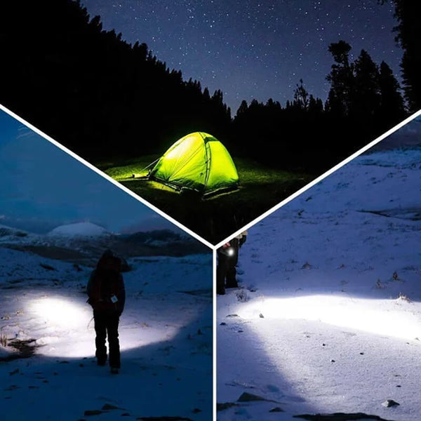 Super Bright LED Rechargeable Spotlight Flashlight (FREE SHIPPING)